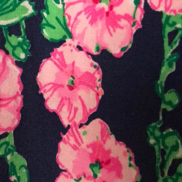 Lilly Pulitzer vacation wrap skort dress tropical blue pink green romper - Picture 7 of 7